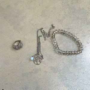 Silver Jewelry Combo